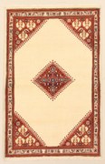 Rizbaft Tappeto 130x80 (Iran) Annodato A Mano