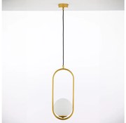 Jupiter 2042 - Lampadario a sospensione con filo IGON 1xE14/40W/230V oro