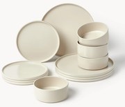 Servizio di piatti Lowri, 4 persone (12 pz)