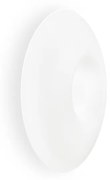 Plafoniera Moderna Glory Vetro Bianco 3 Luci E27 D50Cm