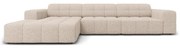 Divano angolare beige (angolo sinistro) Chicago - Cosmopolitan Design