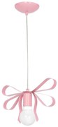 Lampadario per bambini NELA 1xE27/60W/230V rosa chiaro
