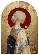 Dipinto su vetro 70x100 cm Rukia – Styler