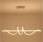 Lampadario LED dimmerabile a sospensione su cavo LED/50W/230V 3000-6500K 100 cm + telecomando