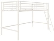 Letto bianco rialzato per bambini 90x200 cm Jodie - Støraa