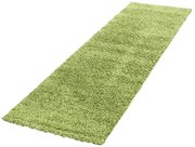 Passatoia verde 80x250 cm Life - Ayyildiz Carpets