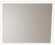 Specchio con illuminazione integrata bagno rettangolare L 80 x H 70 x P 3 cm
