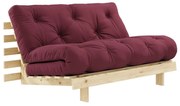 Divano letto rosso 140 cm Roots - Karup Design