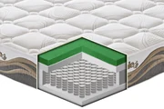 Materasso Pale Hybrid con TECHNOAIRFRESH® e 800 Molle Insacchettate 160x190 - Matrimoniale