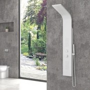 Kamalu - pannello doccia idromassaggio colore bianco  kaman-b7700