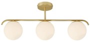 Nordlux - Lampadario a sospensione con supporto rigido GRANT 3xE14/25W/230V oro