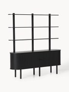 Scaffale grande con frontale rigato Calary