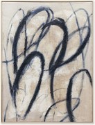 Quadro su tela dipinto a mano Blue Billow