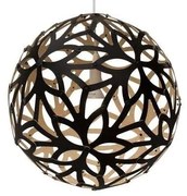 David Trubridge - Floral Lampada a Sospensione Ø40 Nero 1 Lato David Trubridge