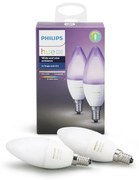 Philips Hue - Philips Hue White/Color Amb. 2 pak E14 Philips Hue