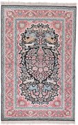 Cashmere Silk Tappeto 200 x 130 (Indian) Annodato A Mano