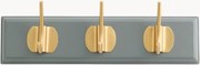 Appendiabiti da parete in legno fatto a mano Edgy