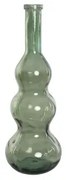 Vaso Home ESPRIT Verde Vetro riciclato 26,5 x 26,5 x 75 cm