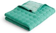 Mega Dot (Organic) Bedspread 260x260 Sea Green - Hay