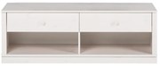 Mobile TV bianco in legno di pino 137x47 cm Anita - Støraa