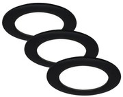 Briloner - SET 3x Lampada LED da incasso per bagni LED/3W/230V IP23