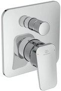 Rubinetto per doccia getto laminare cristallino monocomando Ceraplan cromo lucido IDEAL STANDARD