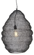 Lampada a sospensione orientale nera 45 cm - Nidum L