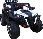 Macchina Elettrica per Bambini 12V Kidfun Fuoristrada 4x4 Bianca...