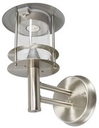 Lindby - Sumaya LED Pannello Solare Applique da Parete Stainless Steel/Clear Lindby