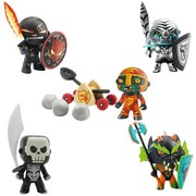 Pacchetto Arty Toys grande - cavalieri Baldy & catapulta & Volcano & Skully & Drack & Furious