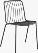 Set di 2 sedie da giardino impilabili Alisea