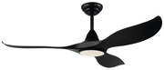 Ventilatore da soffitto Cirali 52 nero, Ø 132 cm IP20