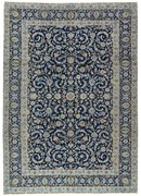 Kashan Tappeto persiano 410 x 290 Blu (Iran) Annodato A Mano