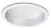 Tecnico Deep Alluminio Bianco Led 20W 3000K Luce Calda