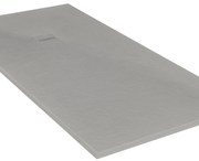 Piatto doccia MOLDCOM COMPOSITES in resina Cosmos Stone grigio L 70 x L 160 x H 4 cm opaco