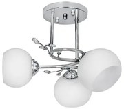 Lampadario Activejet AJE-IRMA 3P Bianco Argentato Metallo 40 W 39 x 29 x 35 cm