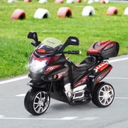 Moto elettrica giocattolo a batteria 6 V con musica e fari, Moto  cavalcabile a 3 ruote per bambini Blu - Costway