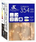 Striscia di luci LED Multicolore 6 W Natale 6,5 m