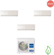 Condizionatore trialsplit Flexis Plus 7000+9000+12000 btu r32 bianco codice prod: AS20(25)(35)S2SF1FA 3U55S2SR3F - Haier