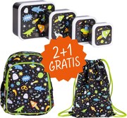 Pacchetto piccolo A Little Lovely Company - Spazio + sacca sportiva in OMAGGIO