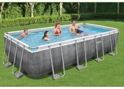 Piscina fuori terra tubolare BESTWAY Power Steel L int 5.49 m x 2.74 m  H 1.22 m