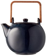 Teiera blu scuro in ceramica con filtro 1,2 l Gastro Blue – Bitz