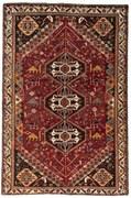 Shiraz Tappeto persiano 250x170 Rosso (Iran) Annodato A Mano