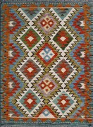 Kilim Tappeto 90 x 120 (Pakistan) Tessuto A Mano