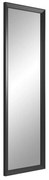 Specchio da parete con cornice nera, 47 x 147 cm Paris - Styler