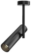 Lampadario A Sospensione Moderno Elti Alluminio Nero 1 Luce Gu10 50W Ip20