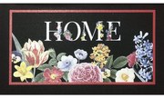 Zerbino Home in Gomma Riciclata - Design Fiori e Sostenibile 70x40 cm