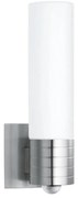 Applique LED moderno da esterno L260 grigio IP44, con sensore di movimento luce bianco caldo 700 lumen, STEINEL