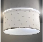 Dalber 82216B - Plafoniera per bambini STAR LIGHT 2xE27/60W/230V bianco