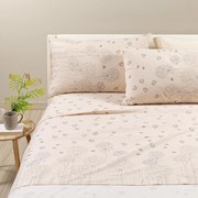 Completo Lenzuola in Cotone Country Chic 2 Francese 2 federe